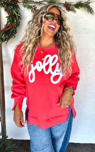 Jolly Days Ahead Christmas Sweatshirt