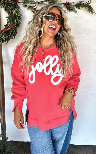 Jolly Days Ahead Christmas Sweatshirt