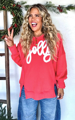 Jolly Days Ahead Christmas Sweatshirt