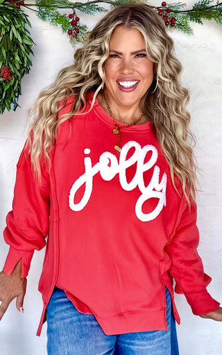 Jolly Days Ahead Christmas Sweatshirt