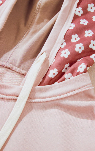 Pretty Pink Patchwork Star Pullover