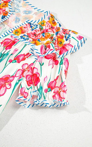 Sweet Tea And Blossoms Top