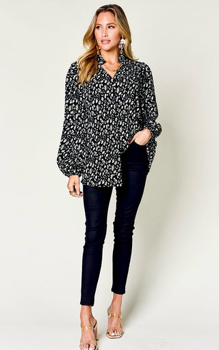 Chic Moment Leopard Top, TWO COLORS! SM-3X