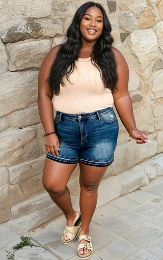 Perfect Pair Denim Shorts by Judy Blue