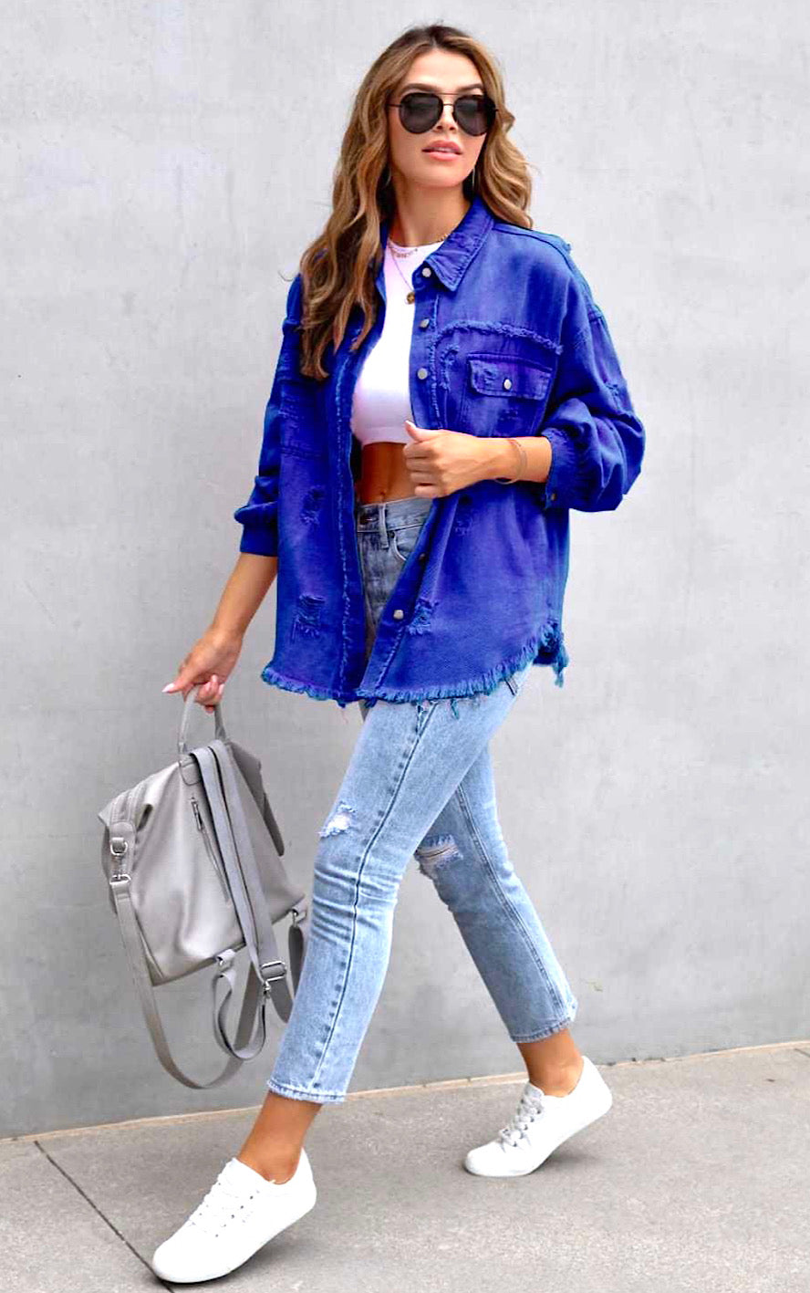 Must Be Dreaming Denim Jacket, EIGHT COLORS! SM-2X