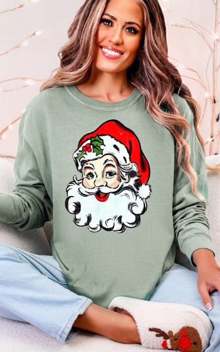 Vintage Jolly Santa Claus Tee