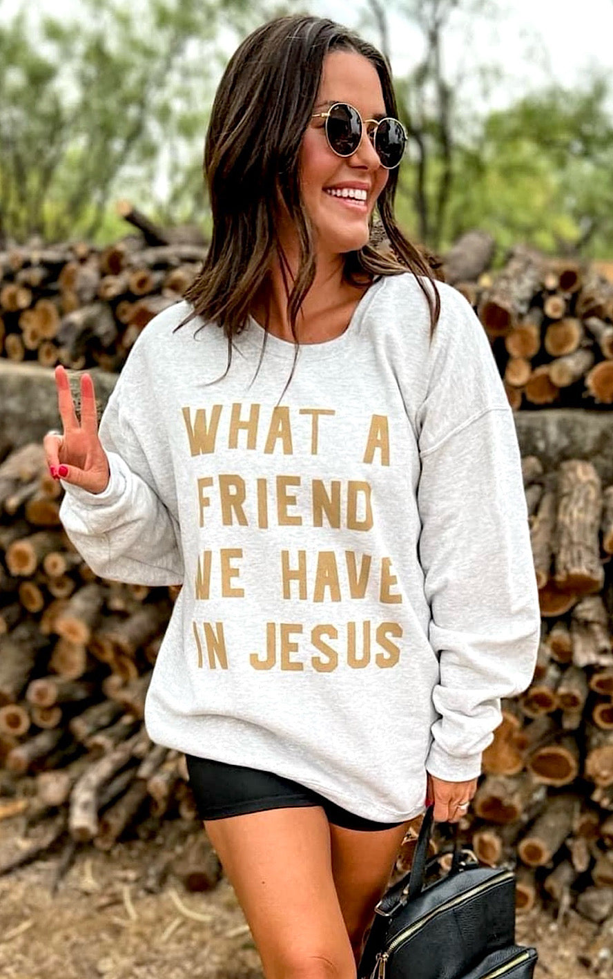 What A Friend We Have In Jesus Sweatshirt, SM-3X