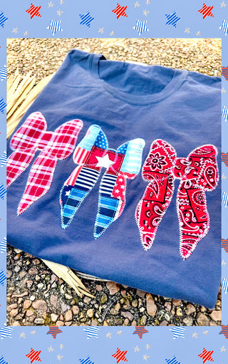 Liberty Bows Appliqué Tee