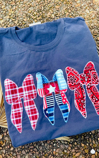Liberty Bows Appliqué Tee