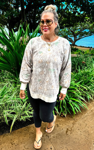 Camo Couture Luxe Pullover