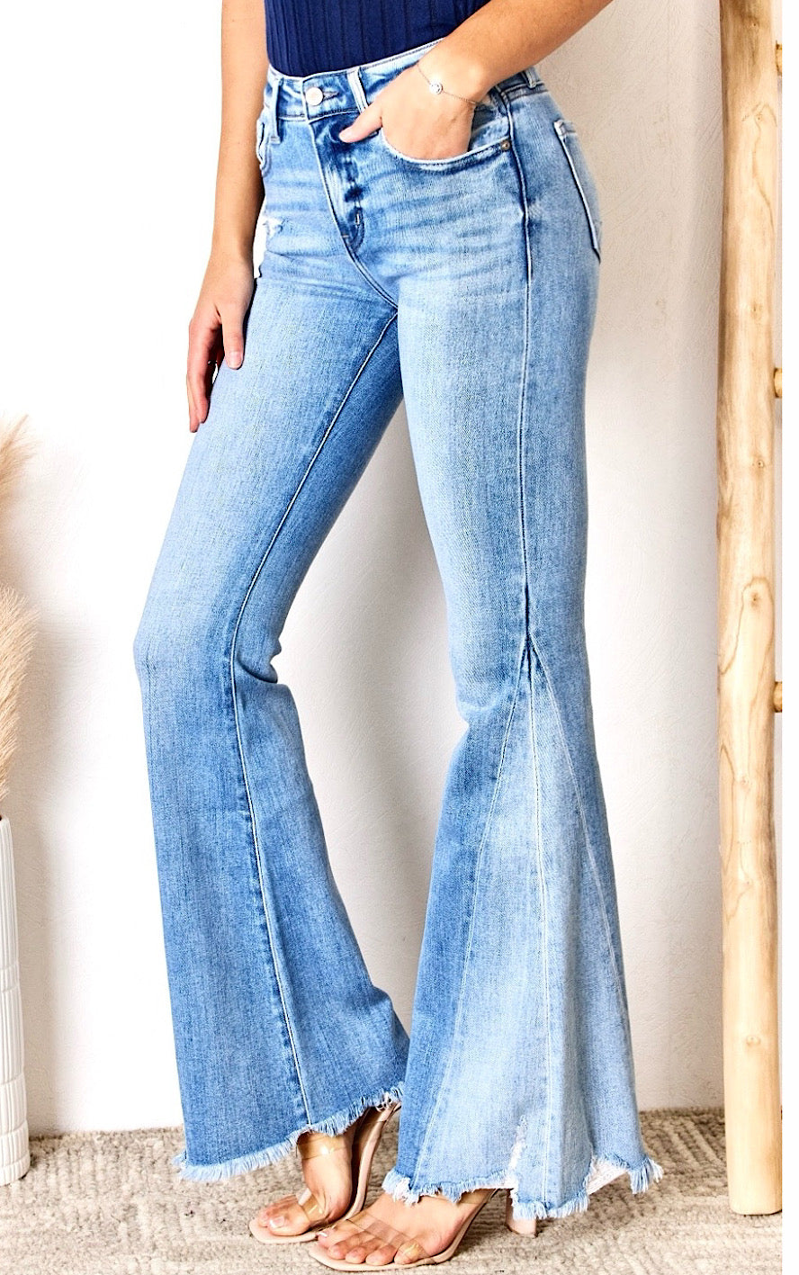 Keep ‘Em Guessing Kancan Flare Jeans, SIZES 0-15