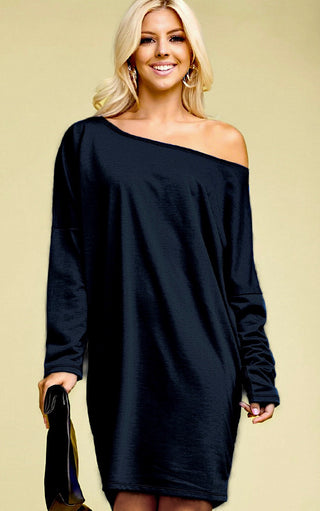 Easy Breezy Black Dress, SM-3X