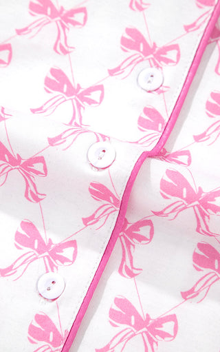 Darling Dreams Pink Bow Pajamas