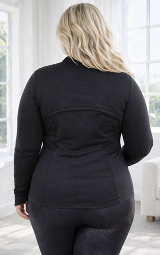 Staying Swift Black Activewear Jacket