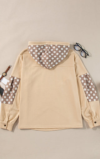 Pretty Patchwork Star Hoodie, THREE COLORS!