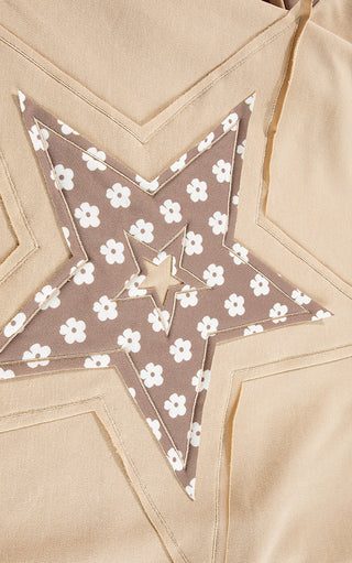 Pretty Patchwork Star Hoodie, THREE COLORS!