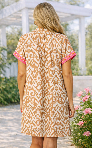 Boho In Bloom Spring Shift Dress