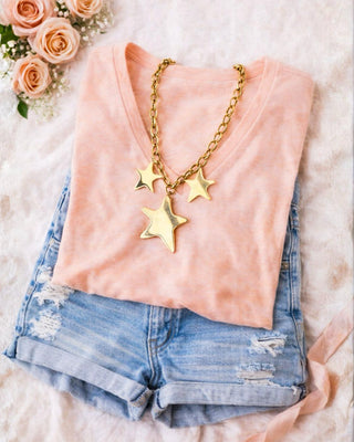 Lucky Stars Gold Neclace