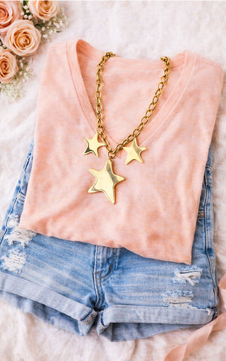 Lucky Stars Gold Neclace