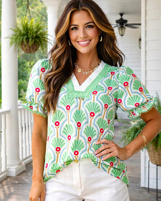 Mint Julep Charm Top