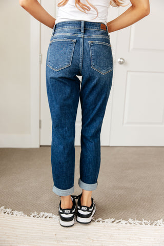 Midrise Judy Blue Boyfriend Jeans, SIZE 9