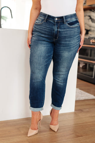 Midrise Judy Blue Boyfriend Jeans, SIZE 9