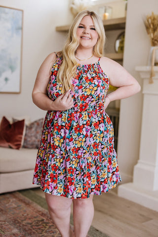 Sweet Summer Story Floral Dress, MEDIUM