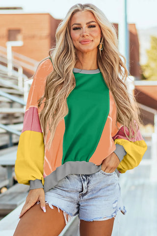 Colorburst Cozy Pullover, THREE COLOR OPTIONS! SM-2X