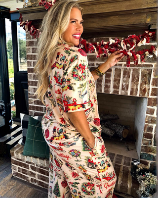 Classic Christmas Pajamas Lounge Set