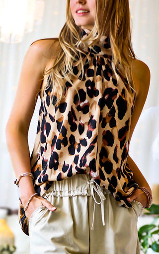 Feeling Feisty Leopard Print Top