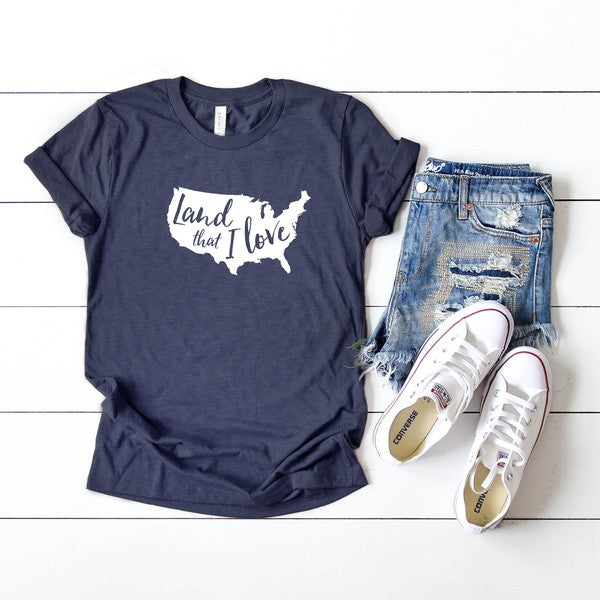 Land That I Love Short Sleeve Graphic Tee