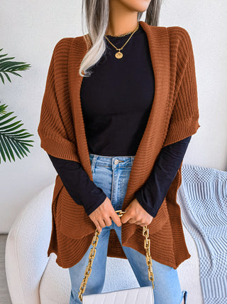 Cozy Classic Open Front Cardigan, THREE COLORS!