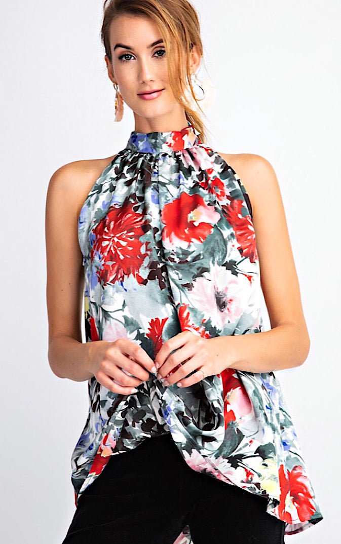All Around Fabulous Floral Top
