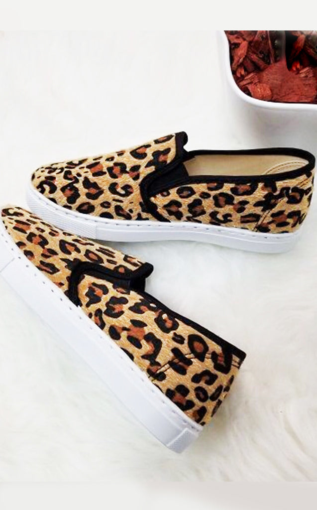 On The Prowl Leopard Sneakers, 5.5 & 6 in stock!