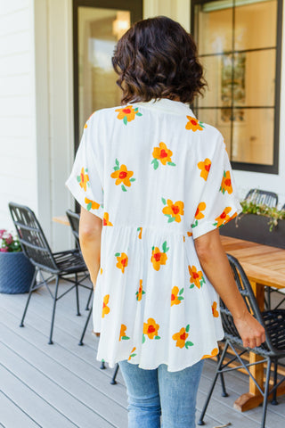 All The Smiles Floral Tunic