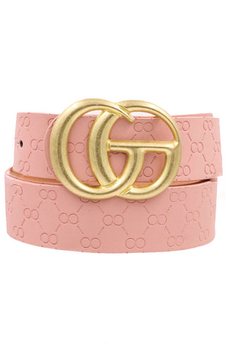 Insta Famous Blush Pink Belt