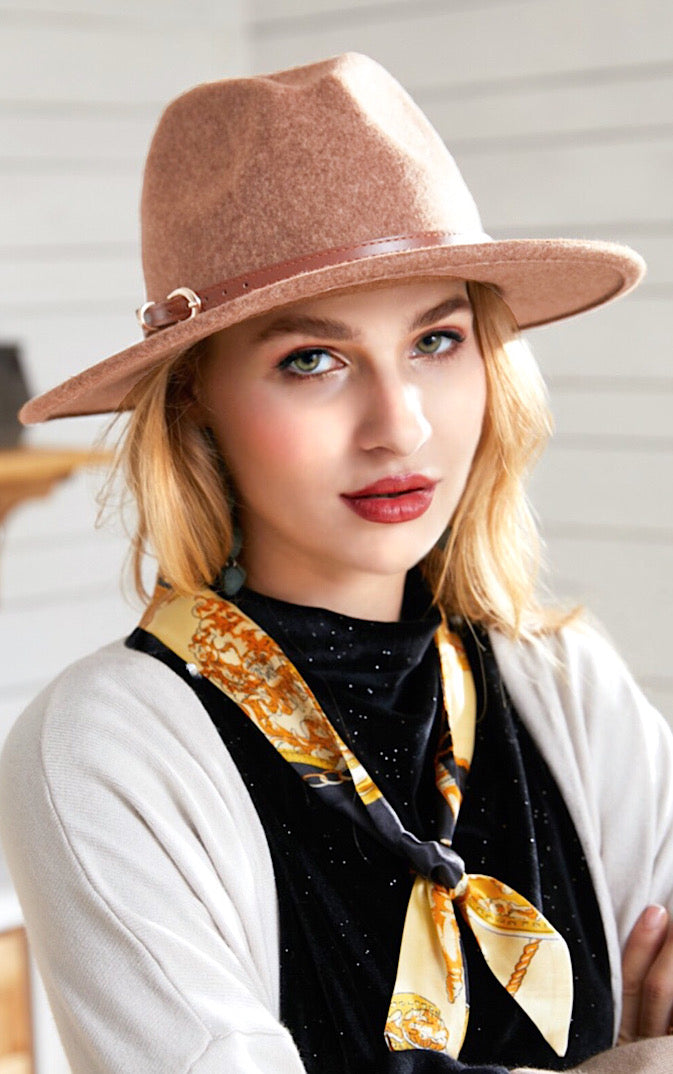 Fashion Lover Wool Fedora Hat