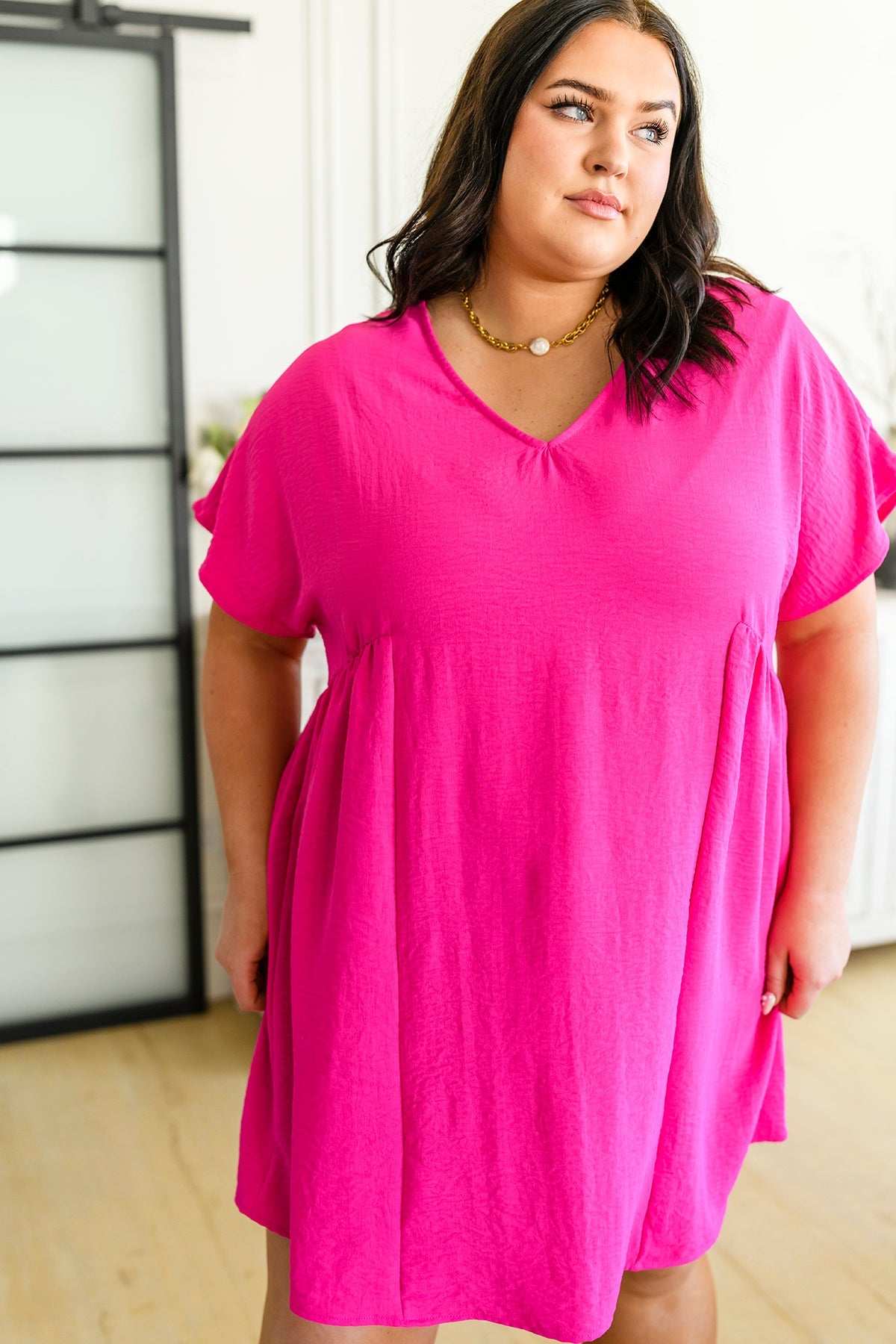 Always The One Hot Pink Shift Dress, 3X left!
