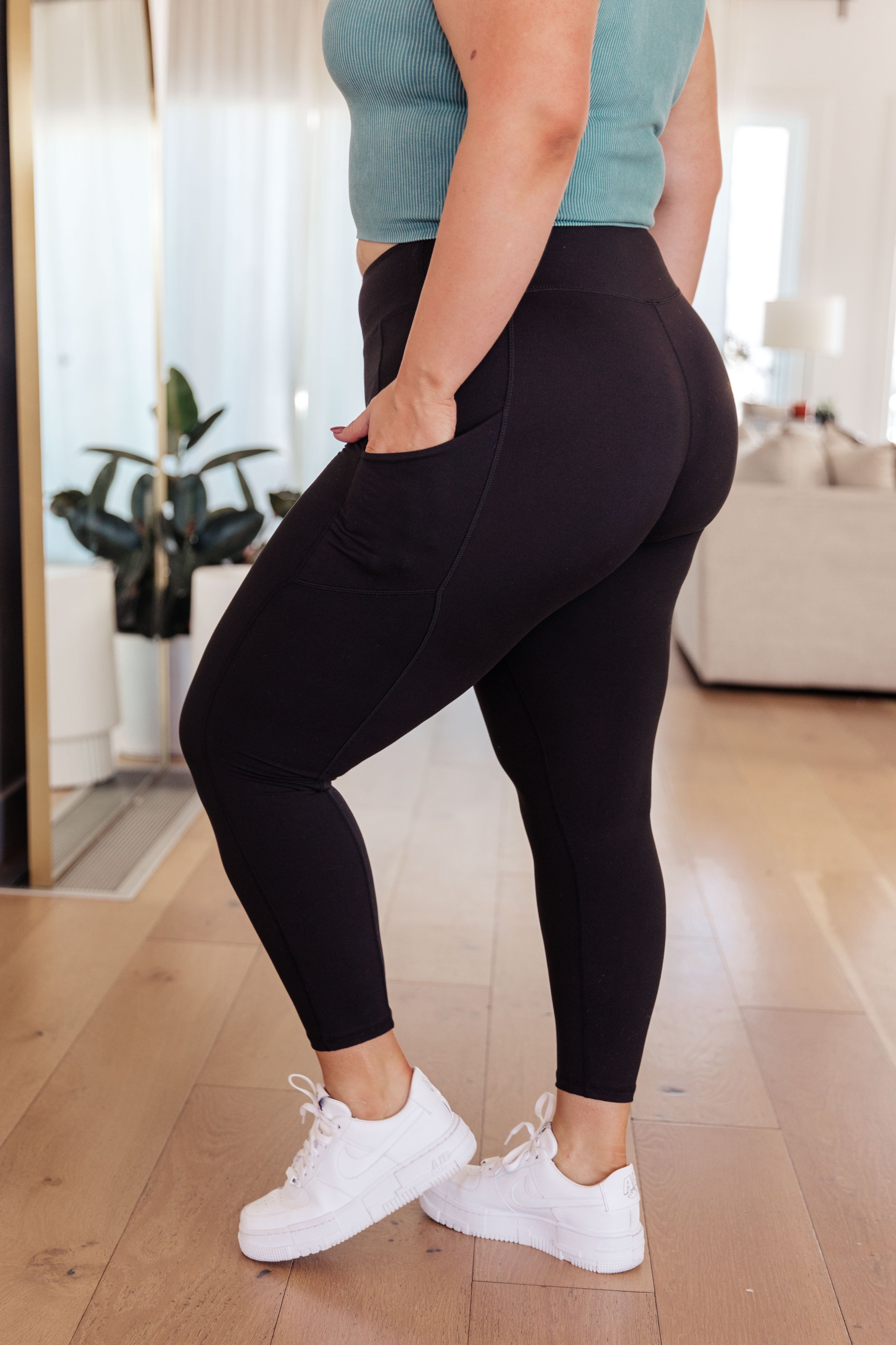 Butter Leggings Women's Athleisure Yoga Pants w Pockets Size S-3X